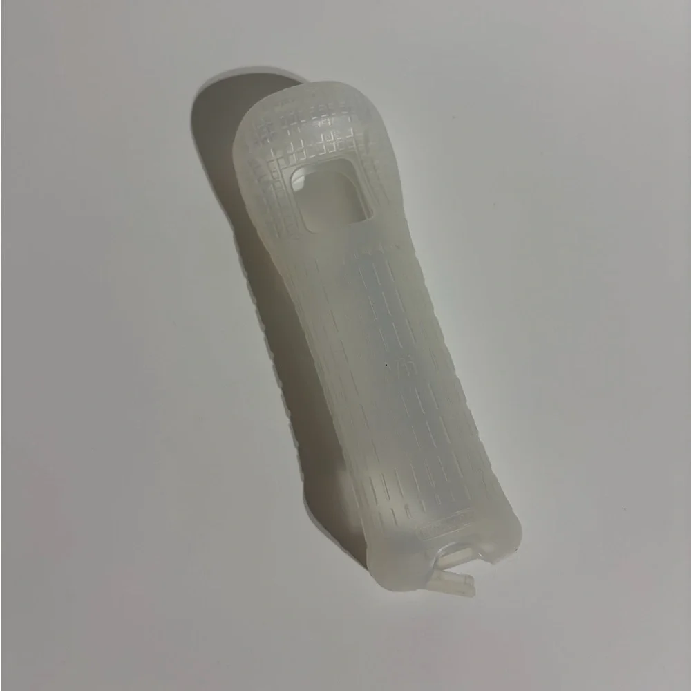 OEM Nintendo Wii Controller Wiimote Remote Sleeve Silicone Rubber Cover Clear